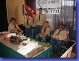 Boy Scouts 2024 Fitness Fair First Aid Booth.